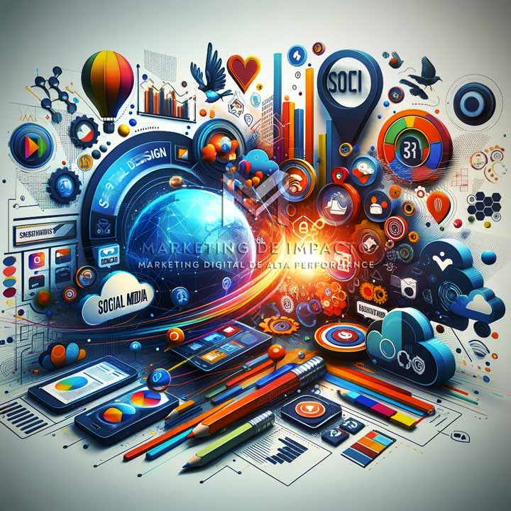 2024: Descubra as Estratégias Digitais Para Negócios que Estão Revolucionando o Empreendedorismo 10 Elementos de mídias sociais e design gráfico em estratégias digitais para negócios.