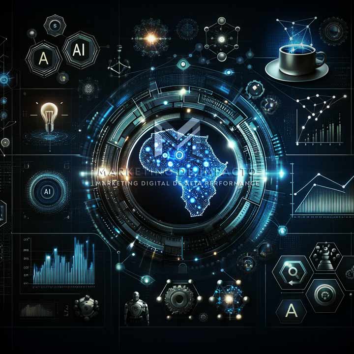 2024: Descubra as Estratégias Digitais Para Negócios que Estão Revolucionando o Empreendedorismo 11 Elementos de inteligência artificial como algoritmos AI, gráficos de análise de dados e automação robótica em negócios. IA é ferramenta indispensável nas atuais estratégias digitais para negócios.